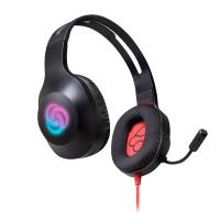 FR-TEC FT2020 écouteur/casque Avec fil Arceau Jouer Noir