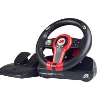 FR-TEC Turbo cup Noir, Rouge Volant + pédales Nintendo Switch, Nintendo Switch Lite, PC