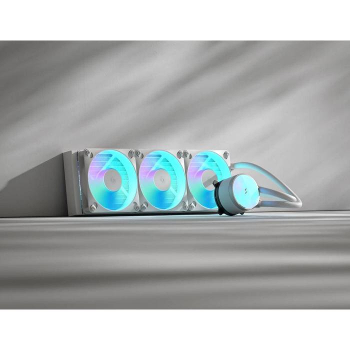 Fractal Design Radius 360 RGB White Processeur Refroidisseur de liquide tout-en-un 12 cm Blanc 1 pièce(s) — image 2 sur 14