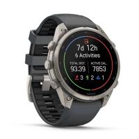 Garmin fēnix 9 Pro 3,56 cm (1.4'') AMOLED 47 mm Numérique 454 x 454 pixels Écran tactile 4G Titane Wifi GPS (satellite), voir l’image 2 sur 22