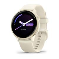 Garmin vívoactive 6 3,05 cm (1.2'') AMOLED 42 mm Numérique 390 x 390 pixels Écran tactile Blanc Wifi GPS (satellite)