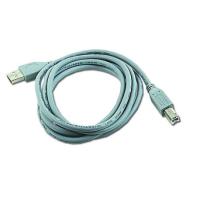 Gembird 1.8m USB 2.0 A/B M 1.8m USB A USB B Mâle Mâle Gris câble USB