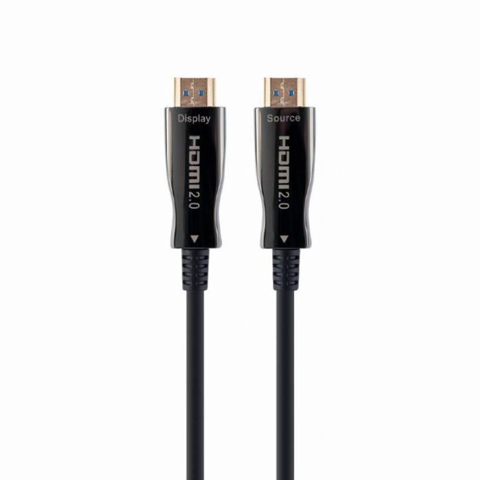 Gembird CCBP-HDMI-AOC-30M-02 câble HDMI HDMI Type A (Standard) Noir