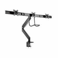 Gembird MA-DA3-03 support d'écran plat pour bureau 68,6 cm (27'') Noir