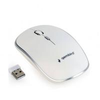 Gembird MUSW-4B-01-W souris Bureau Ambidextre RF sans fil Optique 1600 DPI