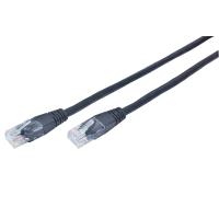 Gembird Patch Cord Cat.5e UTP 0.25m câble de réseau Noir 0,25 m Cat5e U/UTP (UTP)