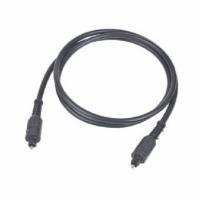 Gembird Toslink, 3m câble audio Noir