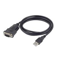 Gembird UAS-DB9M-02 câble Série Noir 1,5 m USB Type-A DB-9