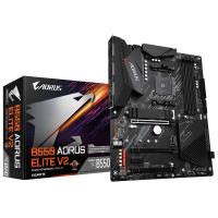 GIGABYTE B550 AORUS ELITE V2 Carte mère - Processeurs AMD Ryzen 5000, VRM 12+2 phases, jusqu'à 4733 MHz DDR4, 1xPCIe 4.0 + 1xPCIe 3.0 M.2, LAN 2.5GbE, USB 3.2 Gen 2