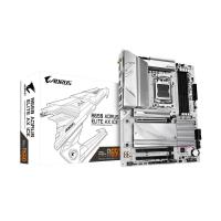 GIGABYTE B650 AORUS ELITE AX ICE Carte mère - Compatible avec les processeurs AMD Ryzen 9000, VRM numérique 12+2+2 phases, jusqu'à 8000 MHz DDR5 (OC), 1xPCIe 5.0 + 2xPCIe 4.0 M.2, Wi-Fi 6E, LAN 2.5GbE, USB 3.2 Gen 2x2