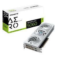 GIGABYTE GeForce RTX 5060 AERO OC 8G Carte Graphique - 8GB GDDR7, 128bit, PCI-E 5.0, 2595 MHz Fréquence du cœur, 3 x DisplayPort, 1 x HDMI, GV-N5060AERO OC-8GD