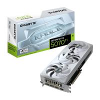 GIGABYTE GeForce RTX 5070 Ti EAGLE OC ICE SFF 16G Carte Graphique - 16 Go GDDR7, 256 bits, PCI-E 5.0, 2542 MHz Core Clock, 3 x DP 2.1a, 1 x HDMI 2.1b, NVIDIA DLSS 4, GV-N507TEAGLEOC ICE-16GD