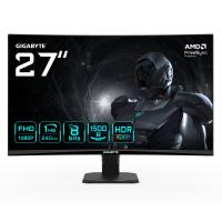 GIGABYTE GS27FC2 Moniteur Gaming Incurvé 27'' FHD - 1920 x 1080, 240Hz, 1ms, 350 cd/m², HDR Ready, HDMI 2.0, Displayport 1.4