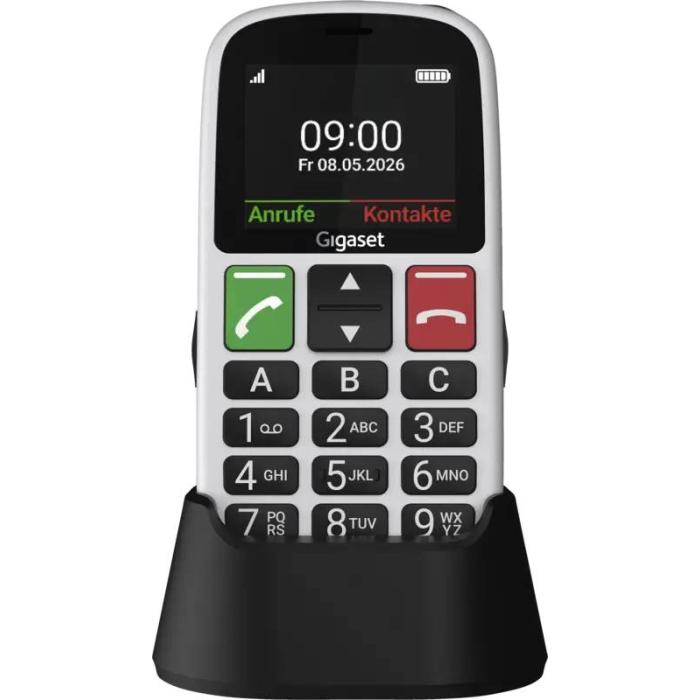 Gigaset GL30 5,59 cm (2.2'') 106 g Crème Téléphone pour seniors — image 7 sur 10