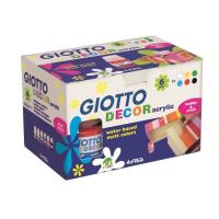 Giotto Decor peinture à l'eau 25 ml 6 pièce(s), voir l’image 1 sur 1