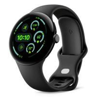 Google Pixel Watch 3 AMOLED 45 mm Numérique Écran tactile 4G Noir Wifi GPS (satellite)