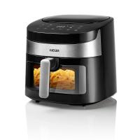 Haeger AF-D80.008A friteuse Unique 8 L Autonome 1800 W Friteuse d’air chaud Noir, Argent