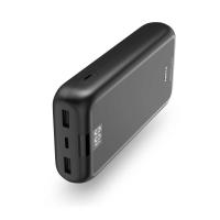 Hama 00201710 banque d'alimentation électrique Lithium Polymère (LiPo) 20000 mAh Anthracite