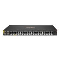 Hewlett Packard Enterprise Aruba 6000 48G Class4 PoE 4SFP 370W Géré L3 Gigabit Ethernet (10/100/1000) Connexion Ethernet, supportant l'alimentation via ce port (PoE) 1U