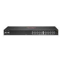 Hewlett Packard Enterprise Aruba 6100 24G 4SFP+ Géré L3 Gigabit Ethernet (10/100/1000) 1U Noir