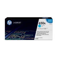 HP 650A toner LaserJet cyan authentique