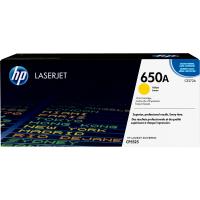 HP 650A toner LaserJet jaune authentique