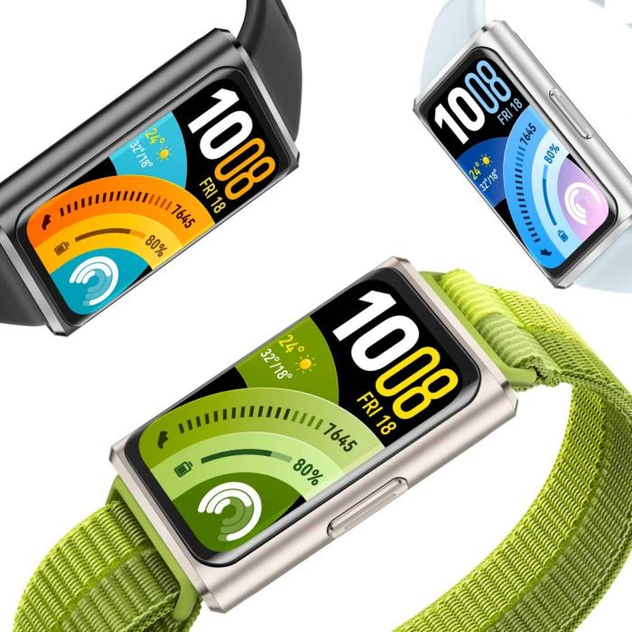 Huawei Band 11 Pro AMOLED Bracelet connecté 4,11 cm (1.62'') Argent — image 8 sur 12