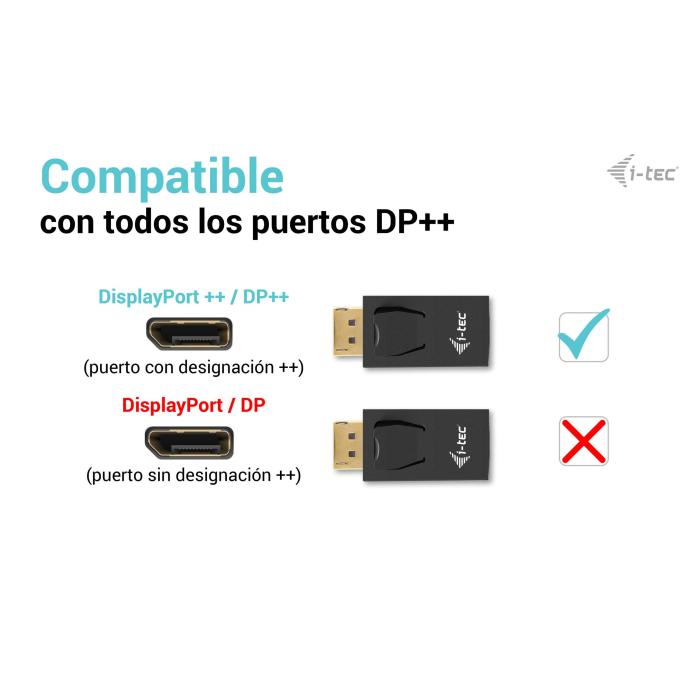 i-tec Passive DisplayPort to HDMI Adapter (max 4K/30Hz) — image 6 sur 7