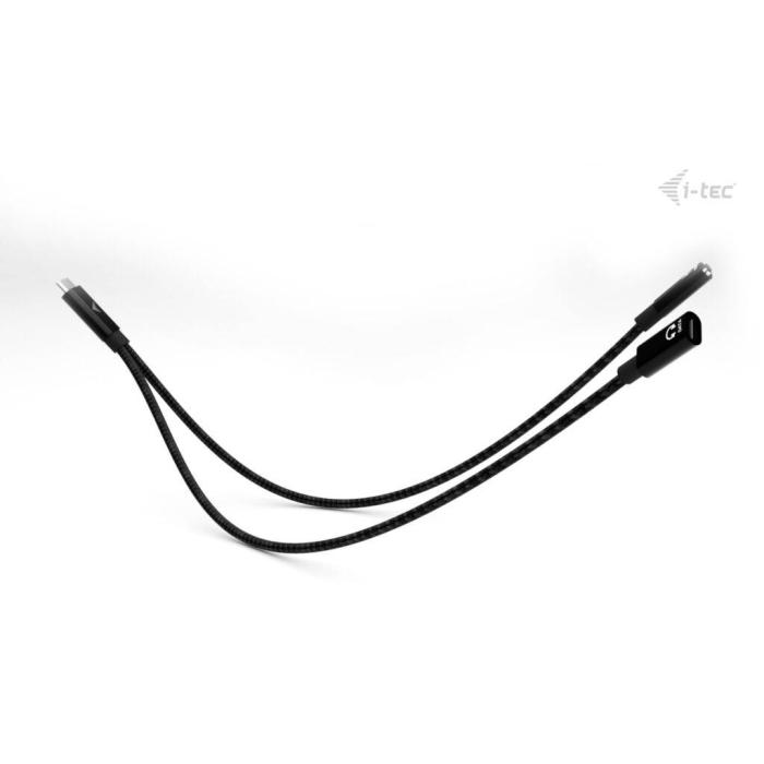 i-tec USB-C Cable Splitter Audio/Data + Power Delivery 100W — image 13 sur 18