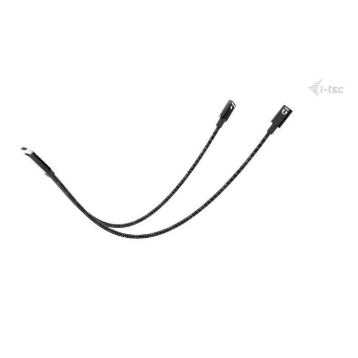 i-tec USB-C Cable Splitter Audio/Data + Power Delivery 100W — image 3 sur 18
