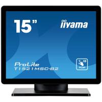iiyama ProLite T1521MSC-B2 écran plat de PC 38,1 cm (15'') 1024 x 768 pixels XGA LED Écran tactile Dessus de table Noir