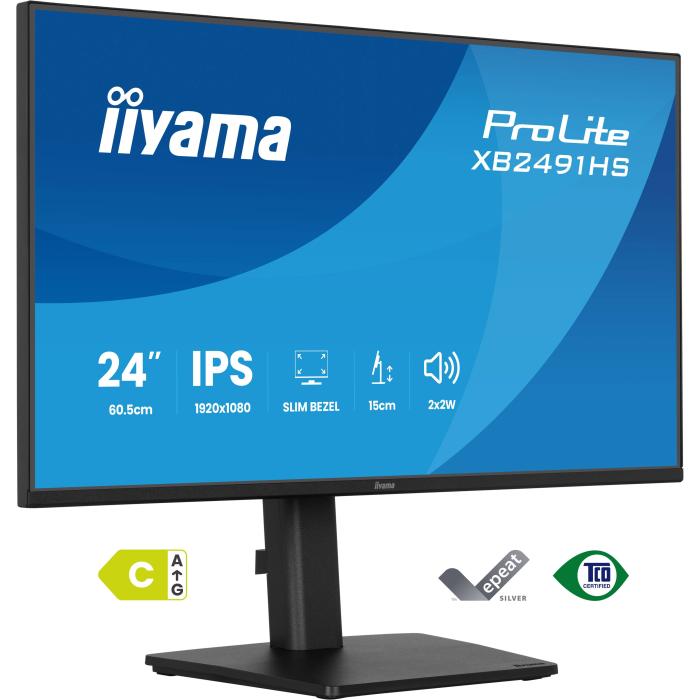iiyama ProLite XB2491HS-B1 écran plat de PC 60,5 cm (23.8'') 1920 x 1080 pixels Full HD Noir — image 21 sur 40