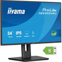 iiyama ProLite XB2492HSU-B1 écran plat de PC 61 cm (24'') 1080 x 1920 pixels Quad HD LED Noir