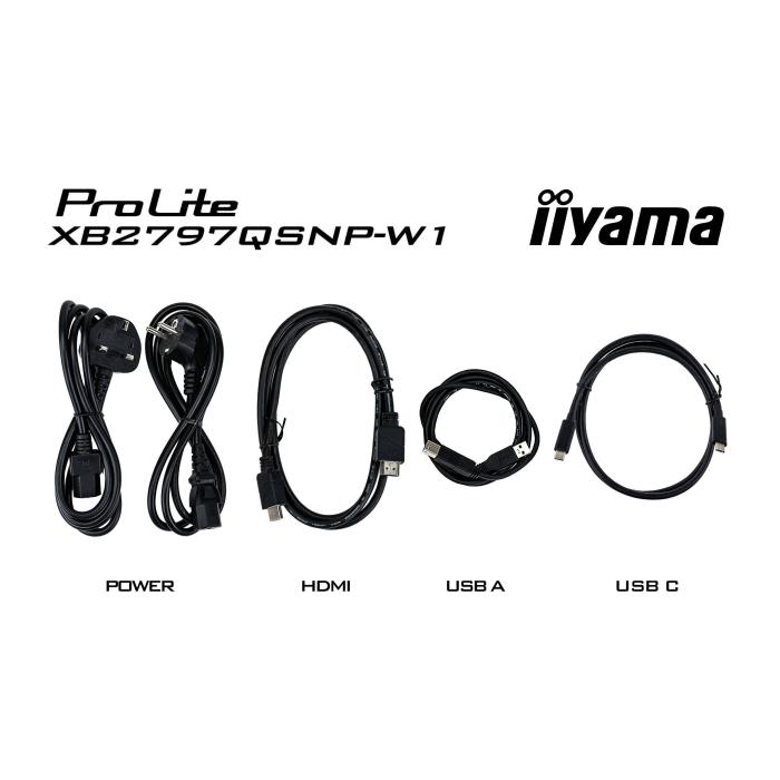 iiyama ProLite XB2797QSNP-W1 27'' IPS LCD écran plat de PC 68,6 cm (27'') 2560 x 1440 pixels Quad HD Blanc — image 20 sur 40