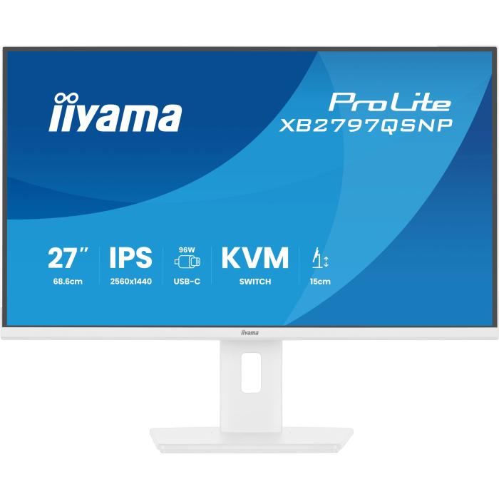 iiyama ProLite XB2797QSNP-W1 27'' IPS LCD écran plat de PC 68,6 cm (27'') 2560 x 1440 pixels Quad HD Blanc — image 24 sur 40