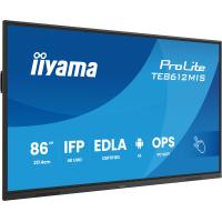 iiyama TE8612MIS-B4AG Écran d'affichage dynamique Écran plat interactif 2,17 m (85.6'') LCD Wifi 400 cd/m² 4K Ultra HD Noir Écran tactile Intégré dans le processeur Android 11 24/7