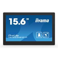 iiyama TW1623AS-B1P Écran d'affichage dynamique Écran plat interactif 39,6 cm (15.6'') Wifi 450 cd/m² Double Full HD Noir Écran tactile Intégré dans le processeur Android 24/7