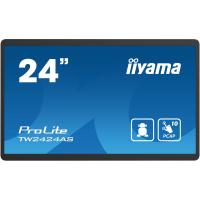 iiyama TW2424AS-B1 affichage de messages Écran plat de signalisation numérique 60,5 cm (23.8'') Wifi 250 cd/m² 4K Ultra HD Noir Écran tactile Intégré dans le processeur Android 24/7