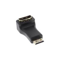 InLine 17690K changeur de genre de câble HDMI A female HDMI C Noir