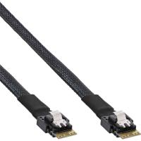 InLine 27642A câble Serial Attached SCSI (SAS) 0,5 m 24 Gbit/s Noir