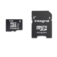 Integral INMSDH16G10 16Go MicroSDHC Classe 10 mémoire flash