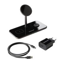 Intenso MB13 Écouteurs, Smartphone, Smartwatch Noir USB Recharge sans fil Charge rapide Intérieure