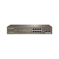 IP-COM Networks G1110P-8-150W commutateur réseau Gigabit Ethernet (10/100/1000) Connexion Ethernet, supportant l'alimentation via ce port (PoE) 1U Gris