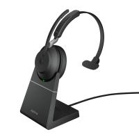 Jabra Evolve2 65 Casque Sans fil Arceau Bureau/Centre d'appels USB Type-A Bluetooth Noir