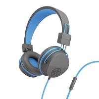 JLab JBuddies Studio Kids Écouteurs Avec fil Arceau Musique Bleu, Graphite
