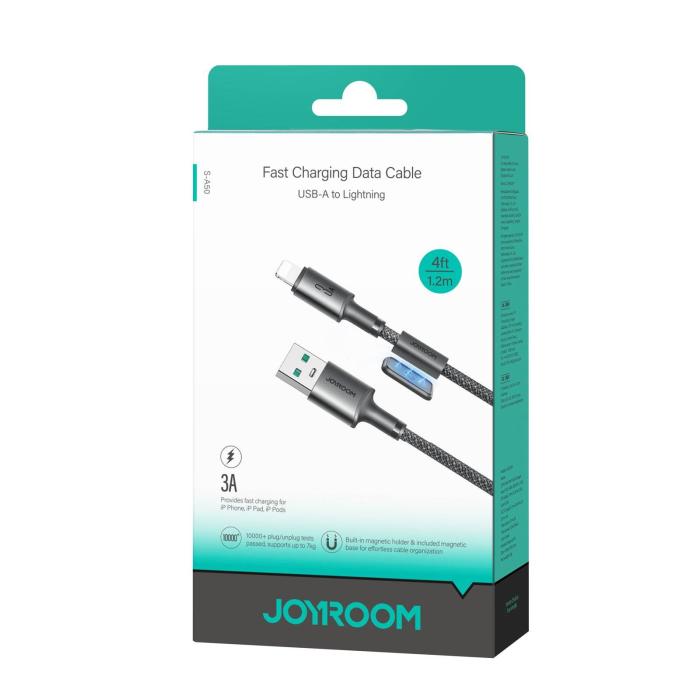 JOYROOM S-A50 L câble Lightning 1,2 m Gris — image 2 sur 4