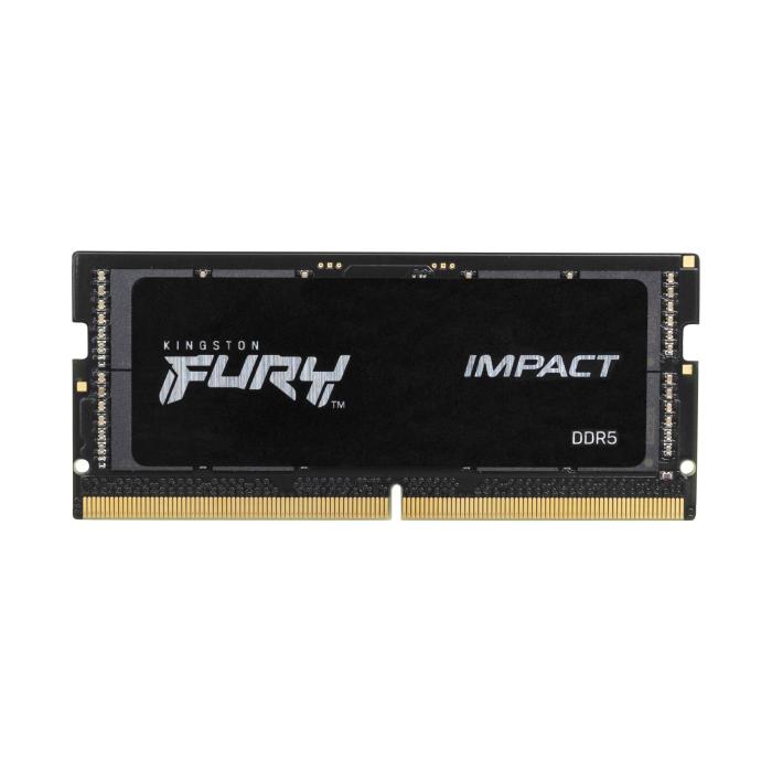Kingston Technology FURY DDR5 SODIMM Impact CL38 16 Go 4 800 MT/s (Kit de 2) — image 2 sur 3