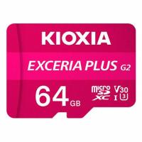Kioxia LMPL2M064GG2 mémoire flash 64 Go MicroSDXC UHS-I Classe 10