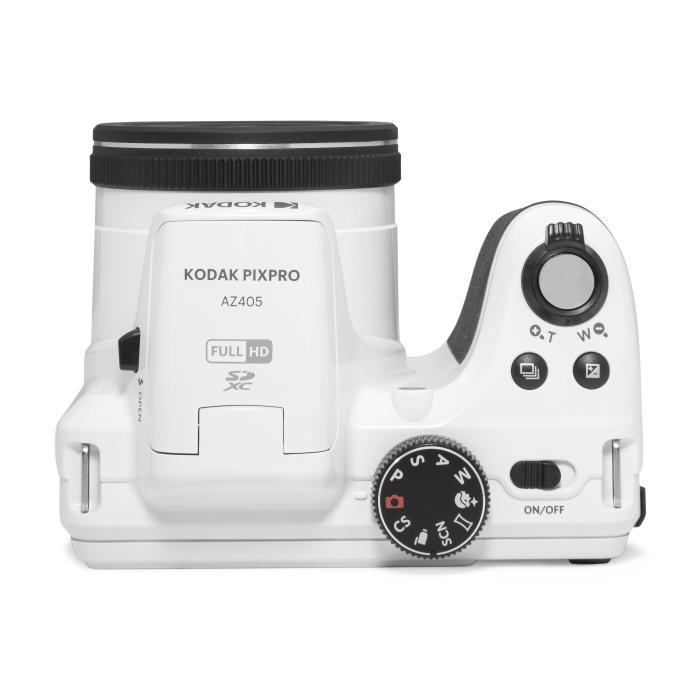 Kodak Astro Zoom AZ405 1/2.3'' Appareil photo Bridge 20,68 MP BSI CMOS 5184 x 3888 pixels Blanc — image 7 sur 8