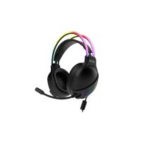 Krom Klaim Casque Avec fil Arceau Gaming USB Type-A Noir